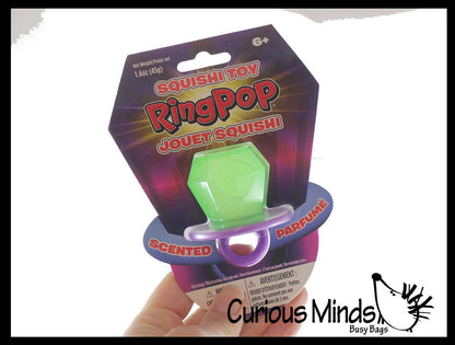 1 Ring Pop Squishy - Scented Squishy Toy