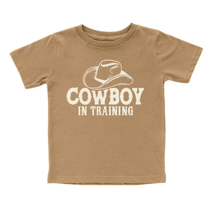 Cowboy In Training Western Short Sleeve T-Shirt - Boys