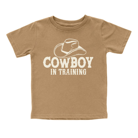 Cowboy In Training Western Short Sleeve T-Shirt - Boys