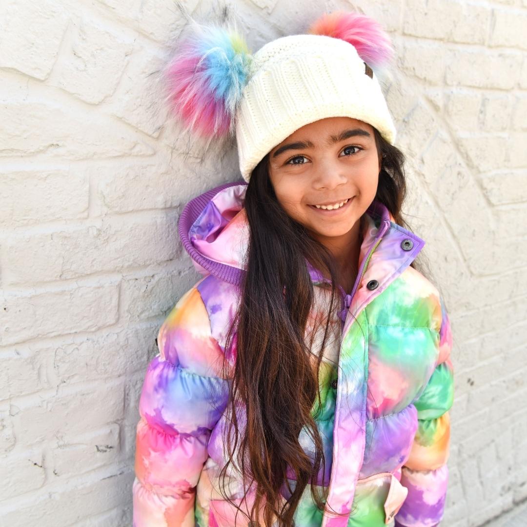 Mia Faux Fur Beanie image 1