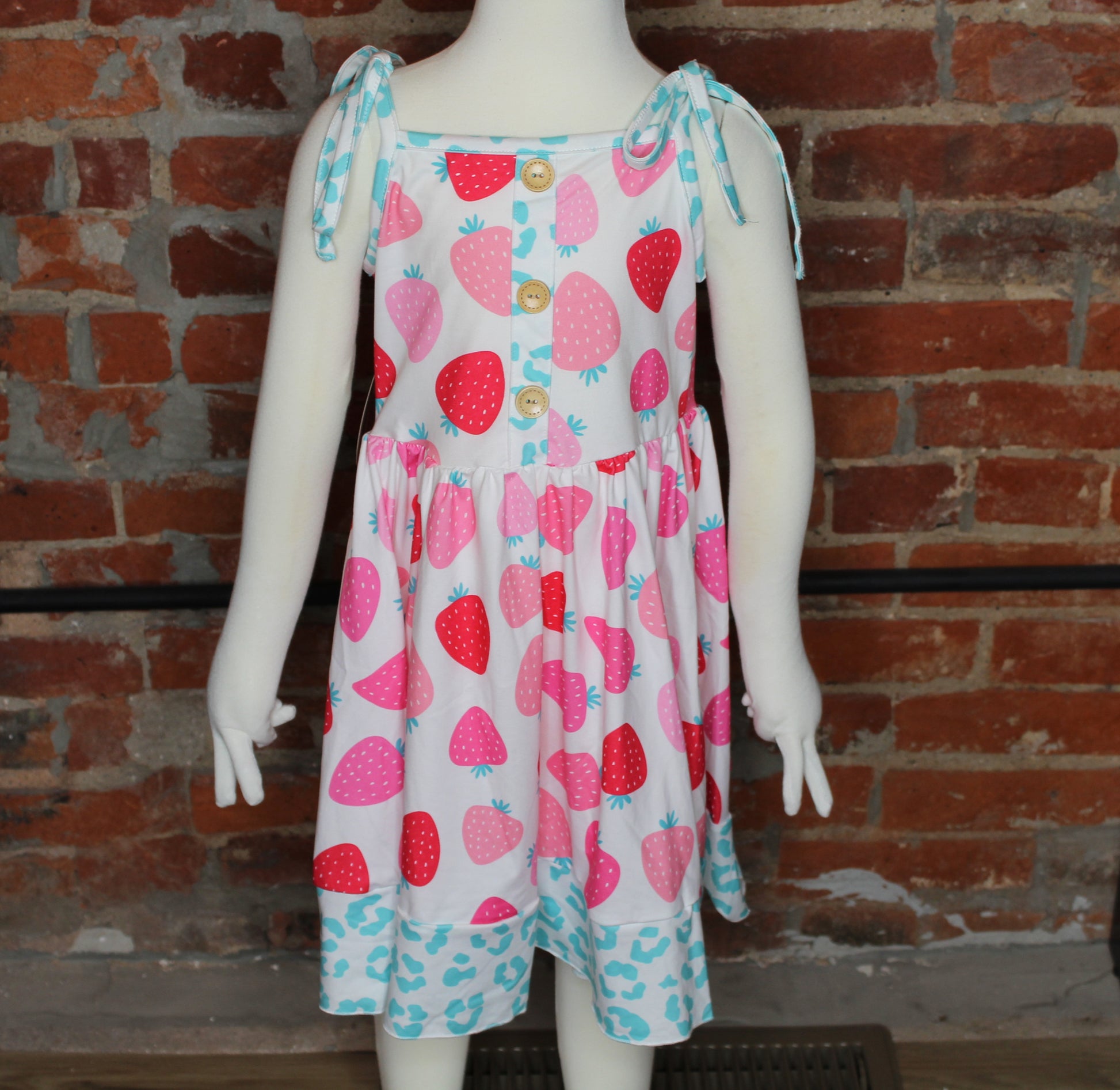 Kids' Strawberry Dress image 0