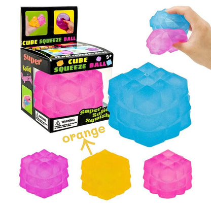 Nice Cube Translucent Slow Rising Stress Relief Squeeze Toy