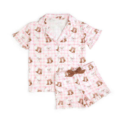 Coquette Cowgirl Western Lounge Set - Mommy and Me - Fall