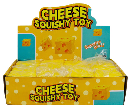 Cheese Cube Slow-Rise Squishies® 2.36" Fidget Toy (1pc)