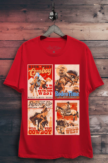 Western Spirit Graphic Top