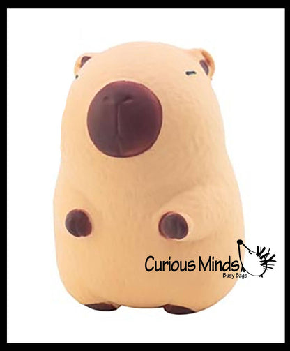 1 Jumbo Capybara Doh Filled Squishy Squeeze Stress Ball Soft