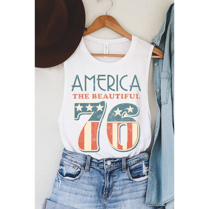 AMERICA 76 GRAPHIC TANK TOP