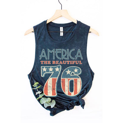 AMERICA 76 GRAPHIC TANK TOP