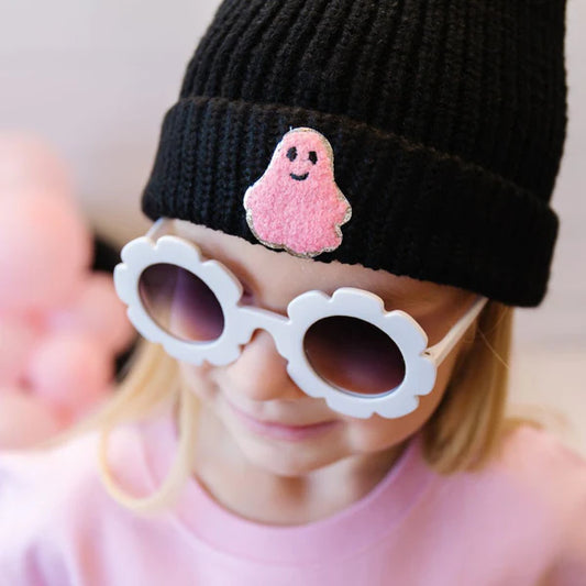 Ghost Patch Halloween Beanie image 0