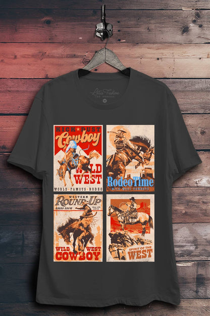 Western Spirit Graphic Top