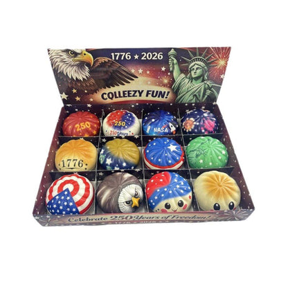 4th of July Squishy Toy Set Patriotic Stress Ball Pack