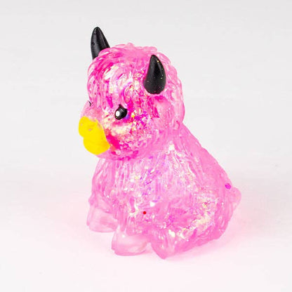 Sugah-Mals Glitter Cows Sugar Stress Ball Squishies® Fidget Toy (1pc) Color Ships Assorted