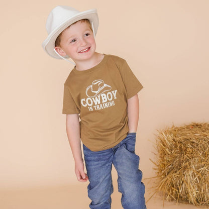 Cowboy In Training Western Short Sleeve T-Shirt - Boys