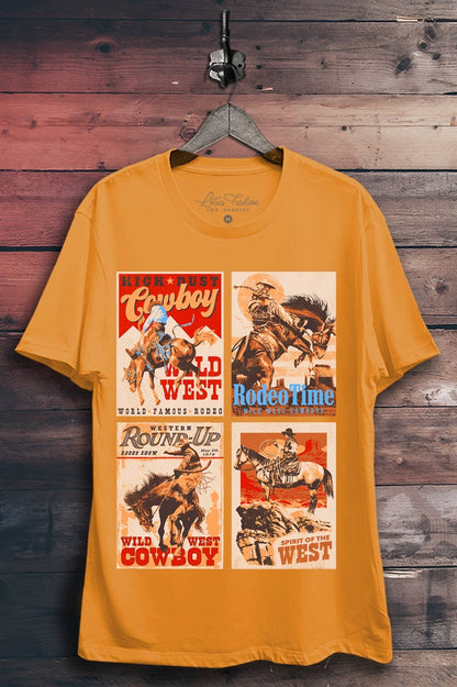 Western Spirit Graphic Top