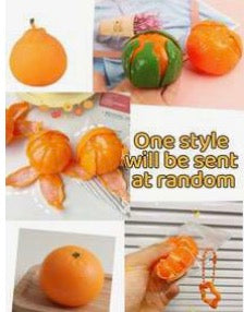 Orange Stress Relief Slow rebound squish