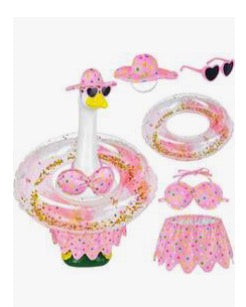 Porch Goose pink swim
