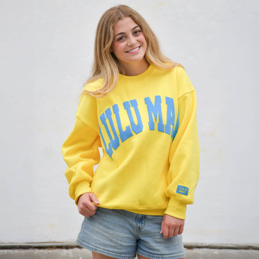 Lulu MacLM-SW-1007 Yellow/Cyan Puff
