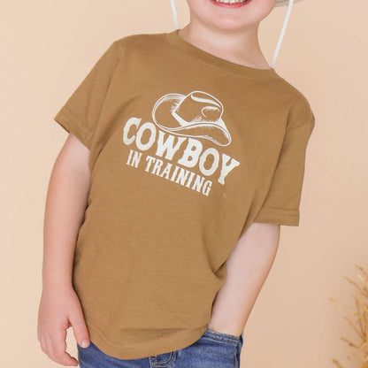 Cowboy In Training Western Short Sleeve T-Shirt - Boys