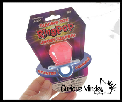 1 Ring Pop Squishy - Scented Squishy Toy