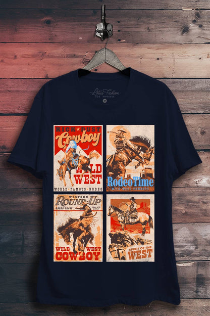Western Spirit Graphic Top