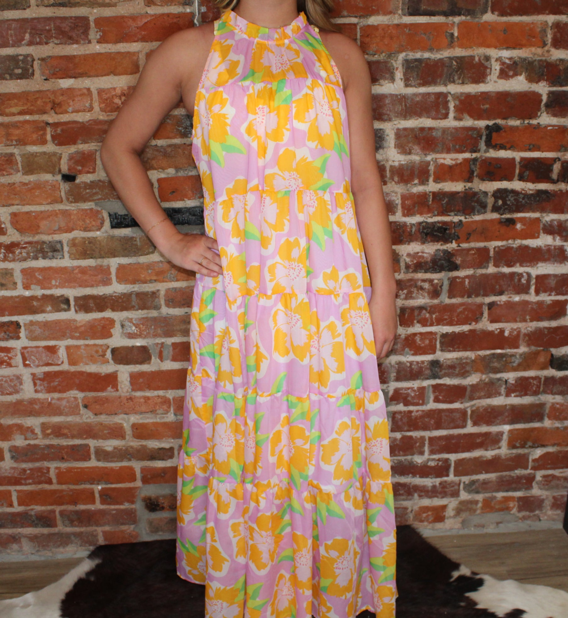 Michelle McDowell Sea Flower-Lilac Bethany Dress image 0
