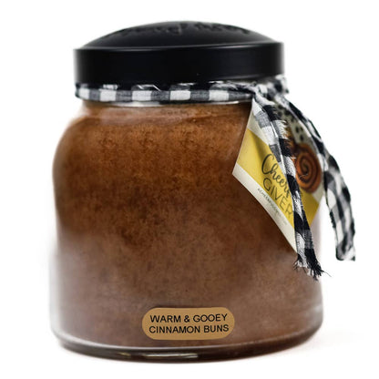 Warm & Gooey Cinnamon Buns – 34oz Scented Gift Candle