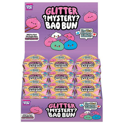 Crazy Fun Official Mystery Glitter Bao Bun – Rare Chase