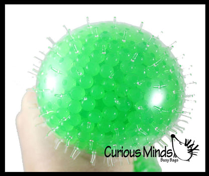 1 Jumbo Caterpillar Water Bead Filled Squeeze Stress Ball -