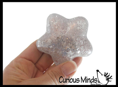 1 Patriotic Star Sugar Ball - Thick Glue/Gel Syrup Molasses